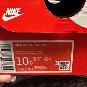 Halloween dunks TDE